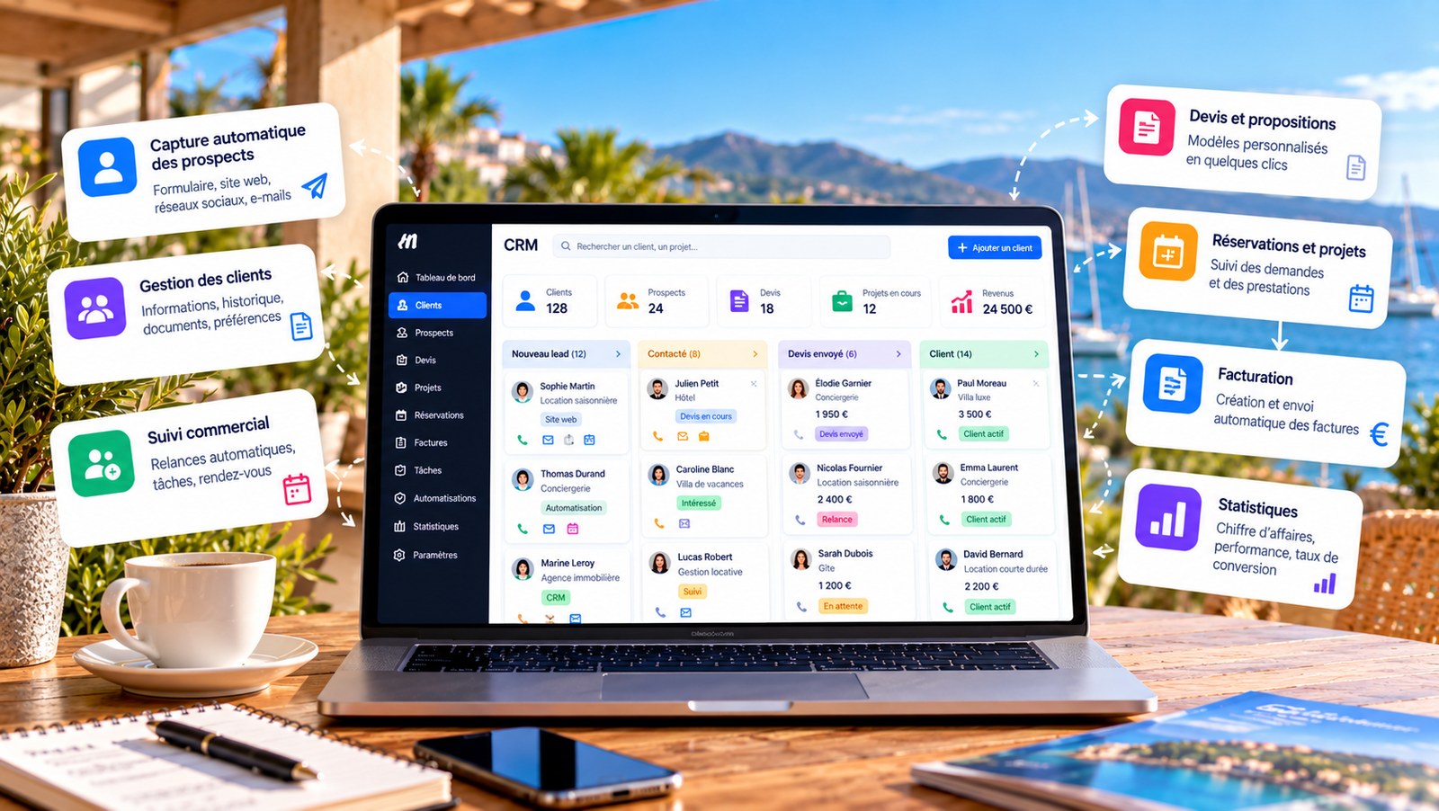 Automatisation CRM et prospection