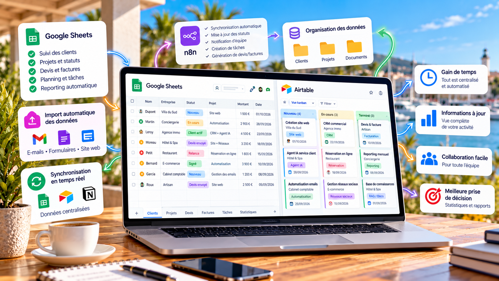 Automatisation gestion de données