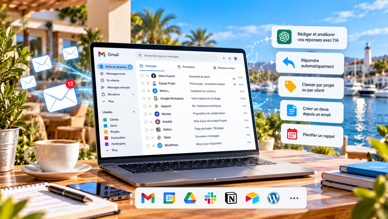 Automatisation gestion des emails