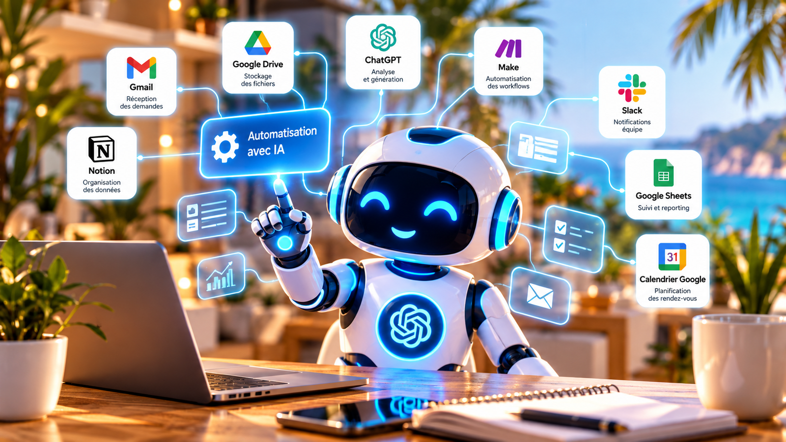 Assistant client IA