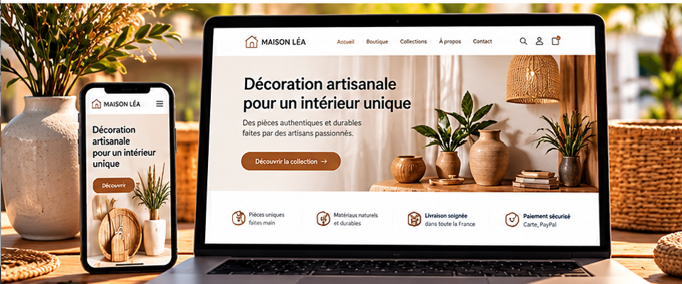 Site artisan décoration